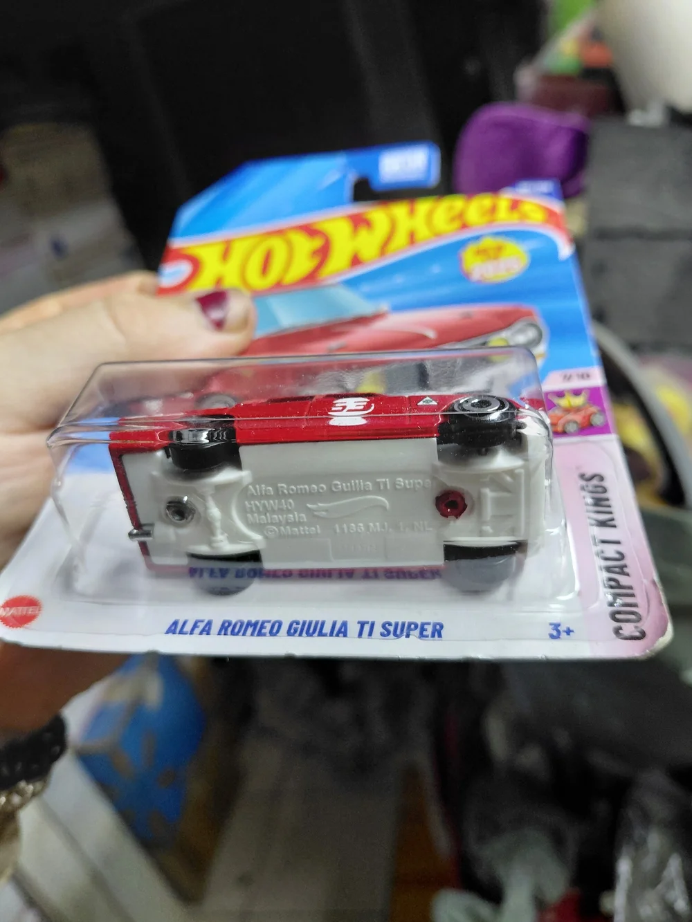 Hot Wheels bright red